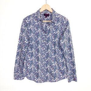 Liberty art Fabrics for jcrew, floral, print button down shirt